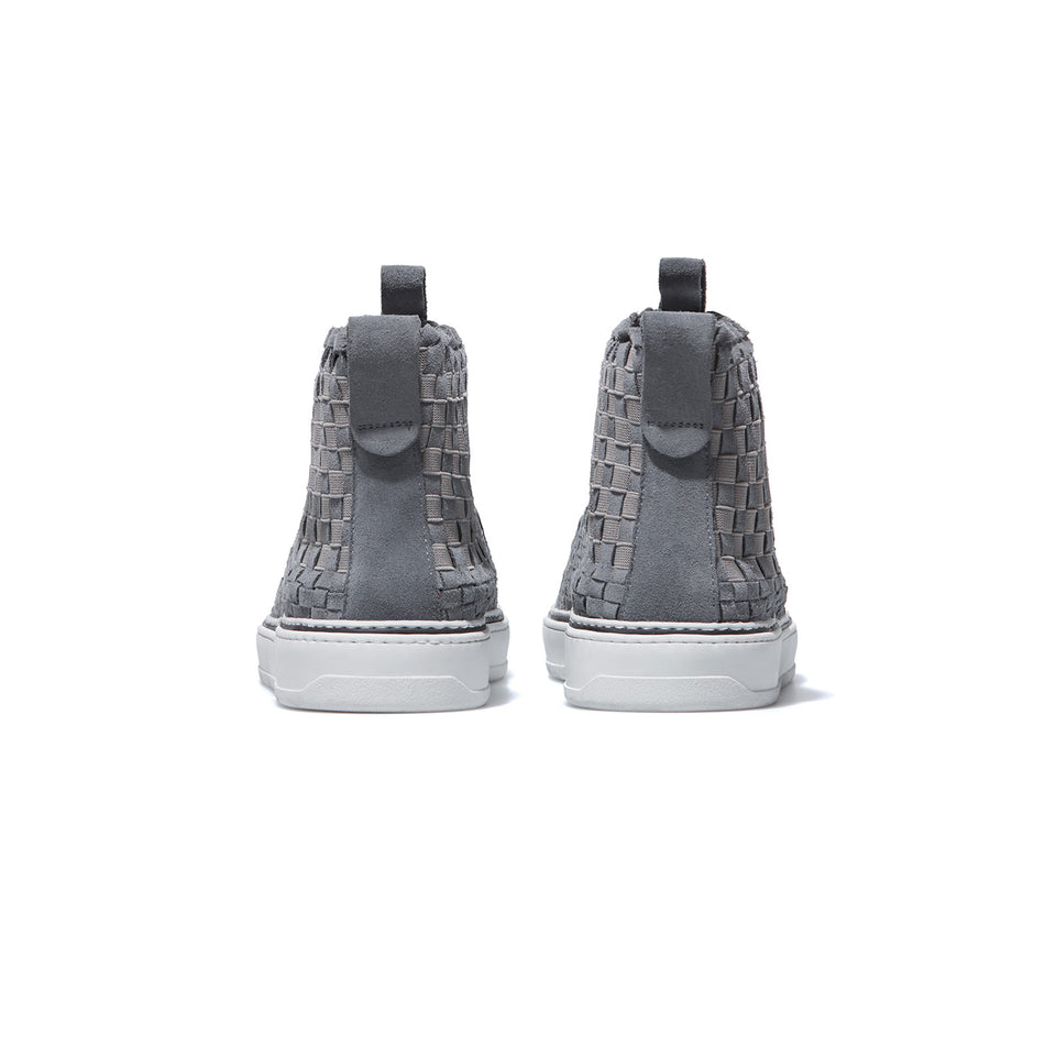 Man High Suede Grey