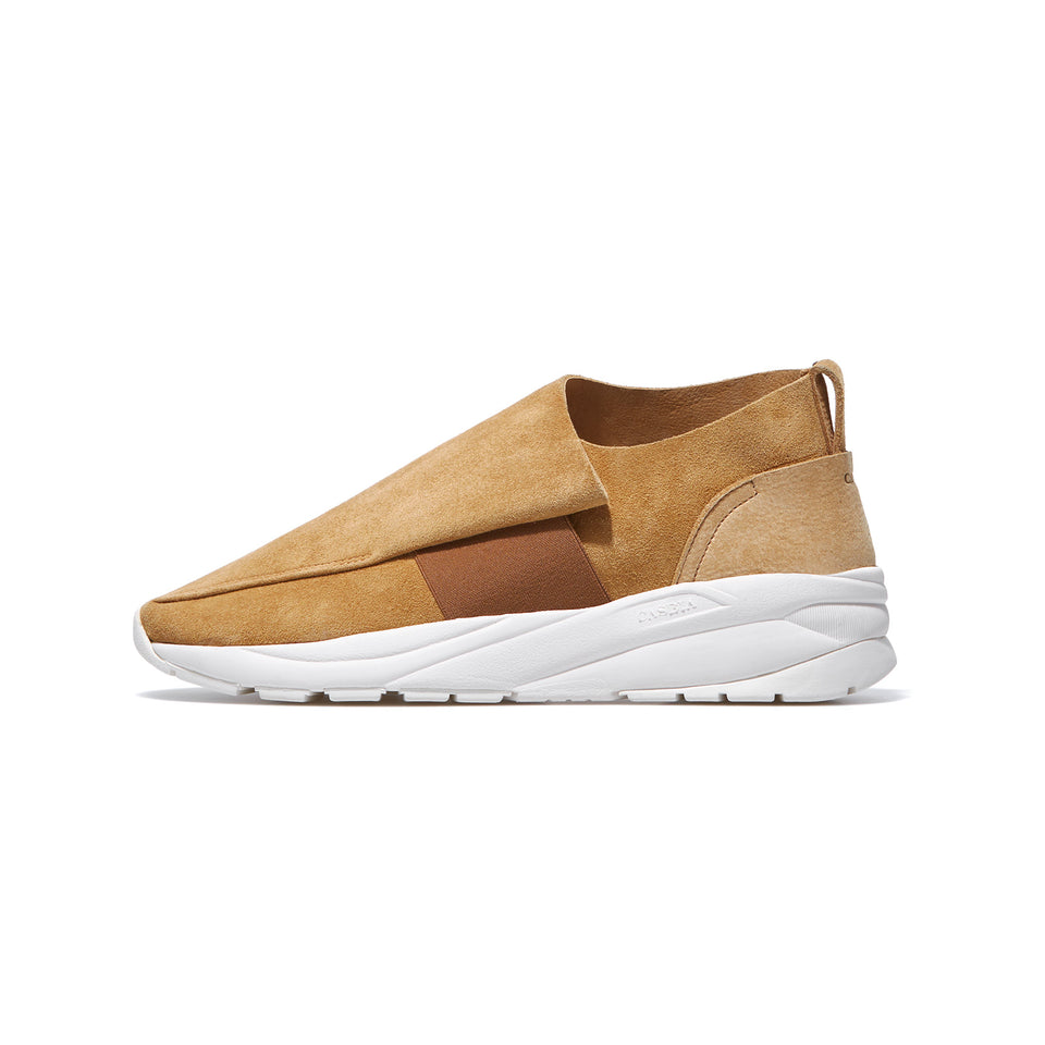 CASBIA Vetta MK2 Hazel Antelope leather slip-on sneaker one piece